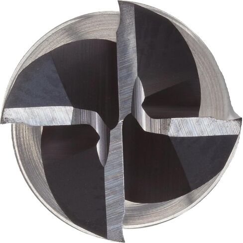Niagara Cutter N89877 مطحنة نهاية أنف مربعة من الكربيد، نهاية مزدوجة، لمسة نهائية TiAlN، قطع خشن وتشطيب، حلزون 30 درجة، 4 مزامير، الطول الإجمالي 2.5 بوصة، قطر القطع 0.250 بوصة، قطر الساق 0.250 بوصة in Saudi Arabia