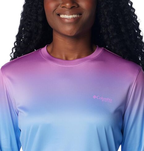 Columbia Women's Standard Tidal Tee PFG Palm Rise in Saudi Arabia