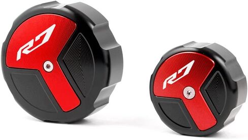 Motorcycle Accessories CNC Brake Fluid Reservoir Cap Cylinder Cover For YZFR7 YZF-R7 YZF R7 2021-2022 in Saudi Arabia