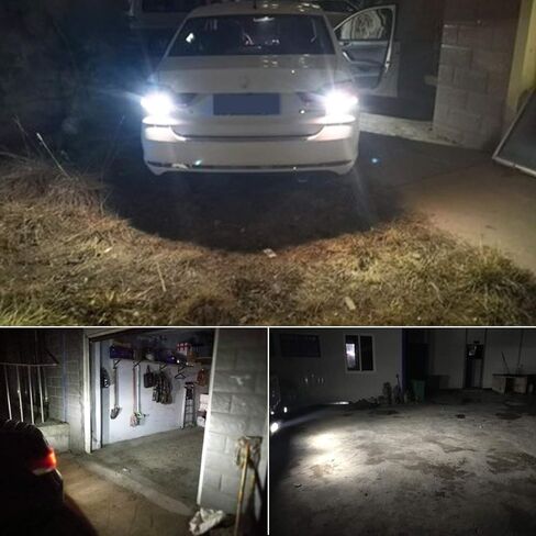 مصابيح PHINLION 1157 2057 LED، مصابيح احتياطية بيضاء زينون 6000K، فائقة السطوع 3030 27-SMD P215W BAY15D 7528 1034 استبدال LED لمصابيح DRL الاحتياطية للسيارة in Kuwait