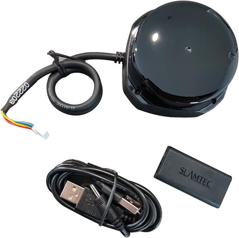 youyeetoo RPLIDAR S2L 360° DTOF Lidar Scanner with 18M Radius, 32K Sampling Rate, IP65 Protection and Up to 80K Lux Light Resistance for AGV, UAV and Robot Navigation Obstacle Avoidance in Kuwait