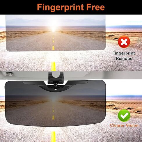 2 Pack Sun Visor Extender for car, Adjustable Sun Visor Extender Easy to Install, Clip on car Windshield Visor Extender, Universal Car Visor Extender Sun Blocker (Black-2 Pack) in Saudi Arabia