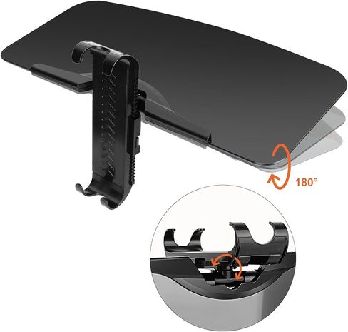 2 Pack Sun Visor Extender for car, Adjustable Sun Visor Extender Easy to Install, Clip on car Windshield Visor Extender, Universal Car Visor Extender Sun Blocker (Black-2 Pack) in Saudi Arabia