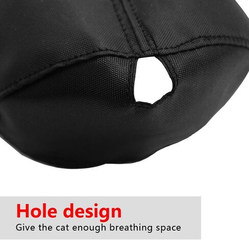 Nylon Cat Muzzles,Cat Face Mask,Groomer Helpers,Cat Grooming Tools,Preventing Scratches and Anti-Biting,Black (S) in Saudi Arabia