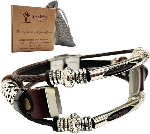 أحزمة مع صندوق للنساء، سوار ساعة بديل قابل للتعديل متوافق مع Fitbit Luxe، Muticolor in Kuwait