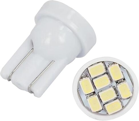 AUCELI 10PCS T10 194 168 Car Dash Instrument LED Light Bulbs, 12V Super Bright Automotive Bright Panel Gauge Cluster Dashboard LED Light Bulbs, Universal for SUV, Truck, RV and More（Blue） in Saudi Arabia