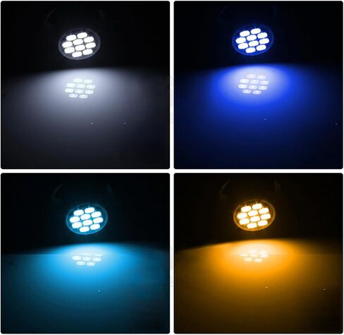 AUCELI 10PCS T10 194 168 Car Dash Instrument LED Light Bulbs, 12V Super Bright Automotive Bright Panel Gauge Cluster Dashboard LED Light Bulbs, Universal for SUV, Truck, RV and More（Blue） in Saudi Arabia