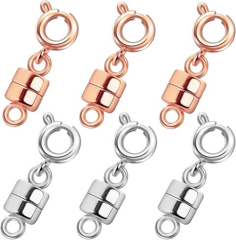 المشابك المغناطيسية للقلائد المشابك قلادة المغناطيسي القوي والإغلاق القلائد الذهب والفضة موسع سوار المشابك والمجوهرات in Kuwait