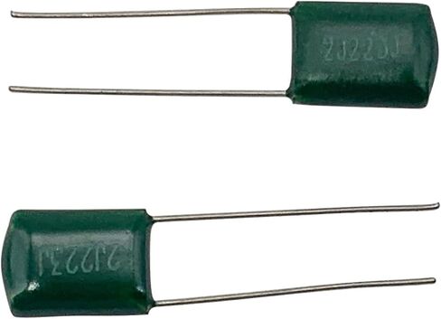 20pcs 0.022UF Electric Guitar Polyester Tone Film Capacitors Or Amplifier Green Capacitors 630V 2J223J Metallized Polypropylene Film Capacitor in Saudi Arabia