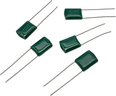 20pcs 0.022UF Electric Guitar Polyester Tone Film Capacitors Or Amplifier Green Capacitors 630V 2J223J Metallized Polypropylene Film Capacitor in Saudi Arabia