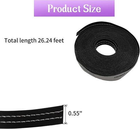 1 Pack 8M/26.25Ft Car Interior Trim Strip, DIY Car Molding Leather Trim Line, Universal Flexible Car Interior Molding Strips Universal for Automobile Interior Decorative Accessories(White) in Saudi Arabia
