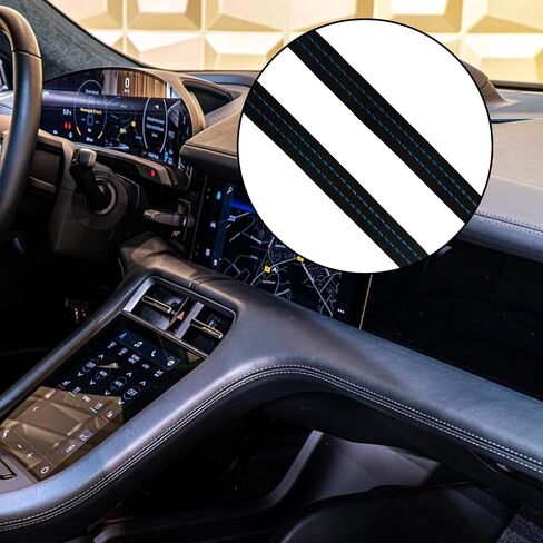 1 Pack 4M/13.1Ft Car Interior Trim Strip, DIY Car Molding Leather Trim Line, Universal Flexible Car Interior Molding Strips Universal for Automobile Interior Decorative Accessories(Blue) in Saudi Arabia