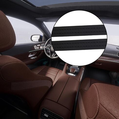 1 Pack 8M/26.25Ft Car Interior Trim Strip, DIY Car Molding Leather Trim Line, Universal Flexible Car Interior Molding Strips Universal for Automobile Interior Decorative Accessories(Black) in Saudi Arabia