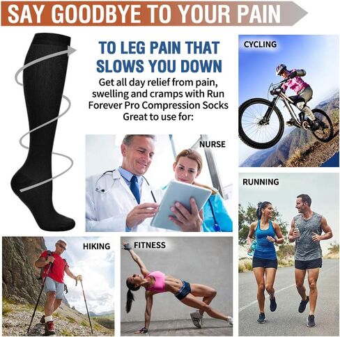 Compression Socks for Women and Men - Best Athletic,Circulation & Recovery in Saudi Arabia