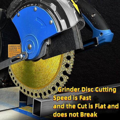 Cutting Disc, Cut Off Wheels 4 1/2 Inch with Conversion Gasket, 7/8" Arbor Angle Grinder Blades, Diamond Cutting Wheels for Angle Grinder for Smooth Cutting, Chamfering, Grinding of Materials.(3) in Saudi Arabia