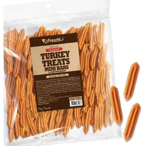 Afreschi Natural Turkey Treats Sticks β-Carotene Added 16 oz, USA-Sourced, All-Natural, Hypoallergenic, Low-Fat, Healthy & Easily Digestible, Puppy & Training Snack in Kuwait