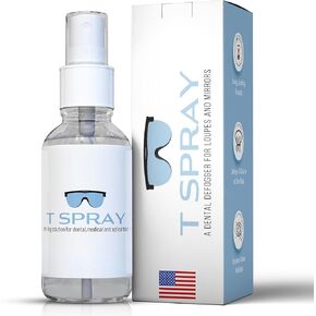 Anti Fog Spray - Professional-Grade Anti-Fog Spray for Glasses, Dental Loupes, Hockey mask, Motorcycle Visor, Snorkel Mask, Swim Goggles - Reef-Safe and Eyeglasses Cleaner - Made in USA - 2oz in Saudi Arabia
