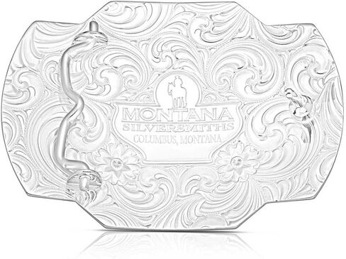 Montana Silversmiths Nature's Valor Buckle with Buck and Doe in Saudi Arabia