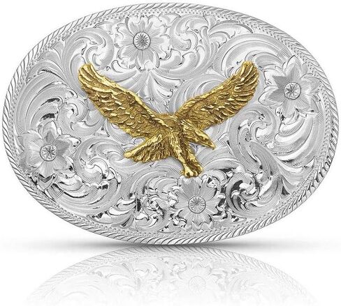 Montana Silversmiths Nature's Valor Buckle with Buck and Doe in Saudi Arabia