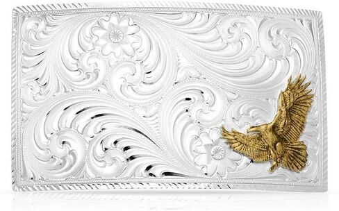 Montana Silversmiths Nature's Valor Buckle with Buck and Doe in Saudi Arabia