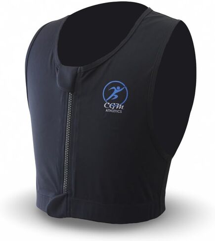 Unisex Youth/Adult diabetes sports vest with phone pocket, CGM compatible vest, Activity tracker/heart monitor pocket in Saudi Arabia