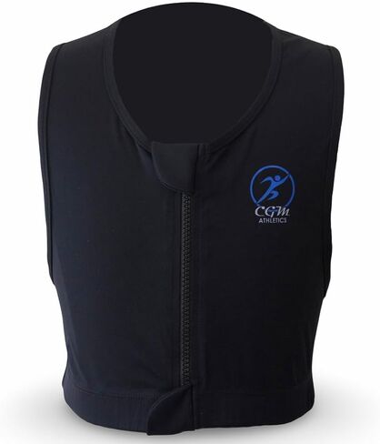 Unisex Youth/Adult diabetes sports vest with phone pocket, CGM compatible vest, Activity tracker/heart monitor pocket in Saudi Arabia