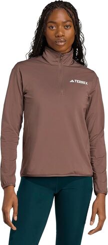 adidas Women's Terrex Multi Climawarm Half-Zip Tech Fleece Hiking Sweatshirt in Kuwait