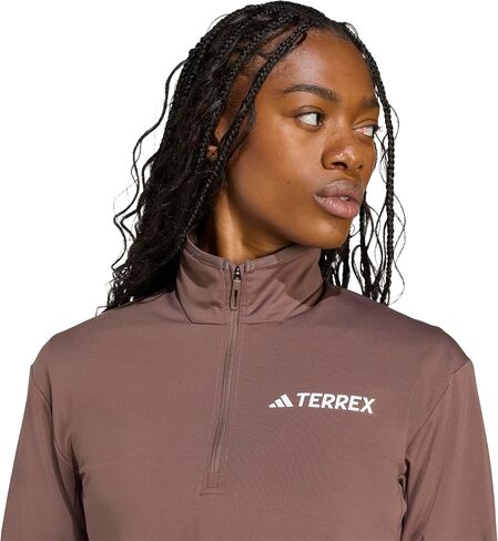 adidas Women's Terrex Multi Climawarm Half-Zip Tech Fleece Hiking Sweatshirt in Kuwait