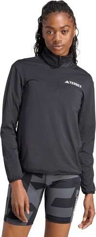 adidas Women's Terrex Multi Climawarm Half-Zip Tech Fleece Hiking Sweatshirt in Saudi Arabia