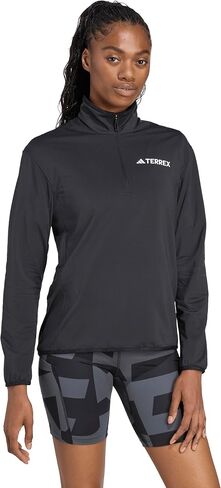 adidas Women's Terrex Multi Climawarm Half-Zip Tech Fleece Hiking Sweatshirt in Saudi Arabia