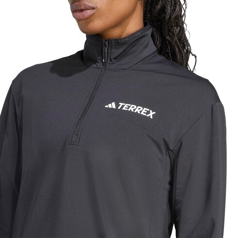 adidas Women's Terrex Multi Climawarm Half-Zip Tech Fleece Hiking Sweatshirt in Saudi Arabia