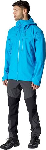 Rab Men's Firewall Mountain Jacket - Lightweight Waterproof Hooded Coat for Climbing & Hiking in Saudi Arabia