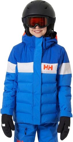 Helly -Hansen JR Diamond Jacket - معطف شتاء للجنسين المعزولون للجنسين ، والملابس الخارجية للشباب ، 554 Ultra Blue - 16 in Saudi Arabia