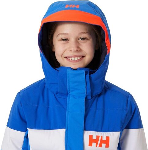 Helly -Hansen JR Diamond Jacket - معطف شتاء للجنسين المعزولون للجنسين ، والملابس الخارجية للشباب ، 554 Ultra Blue - 16 in Saudi Arabia