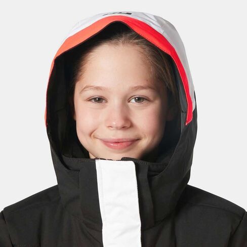 Helly -Hansen Jr Diamond Jacket - معطف شتاء للجنسين المعزولين للجنسين ، والملابس الخارجية للشباب المتينة ، و White - 10 in Saudi Arabia