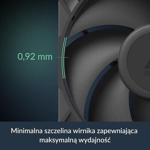 ARCTIC P14 Pro PST-مروحة قوية متميزة ، مروحة PWM 140 مم مع فاصل Y-Cable ، 400-2500 دورة في الدقيقة ، 0 دورة في الدقيقة <5 ٪ PWM ، محمل ديناميكي السوائل ، 4 دبوس-أسود in Saudi Arabia