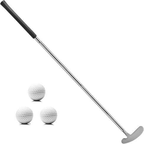 QPPKI Golf Putter - 33" Two-Way Putter for Left/Right Hand, with Practice Balls, Golf Combo Set for Men's Women's Kids, Indoor Outdoor Use in Saudi Arabia