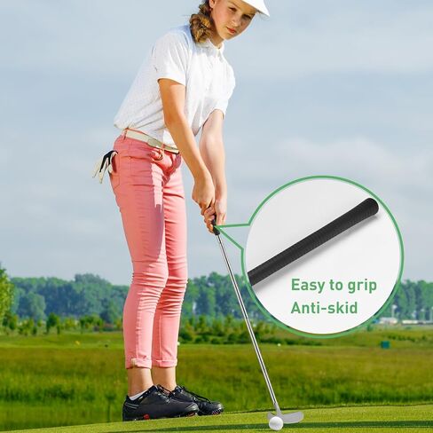 QPPKI Golf Putter - 33" Two-Way Putter for Left/Right Hand, with Practice Balls, Golf Combo Set for Men's Women's Kids, Indoor Outdoor Use in Saudi Arabia