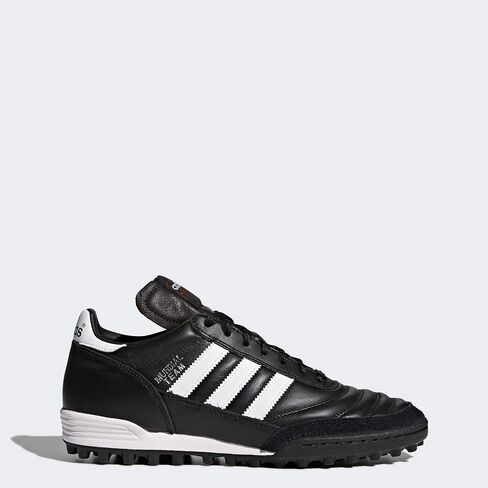 adidas FTWWHT/CBLACK/Goldmt Men's Mundial Team FTWR whiteCore Black/Gold met. 8 US, 8 Wide in Saudi Arabia