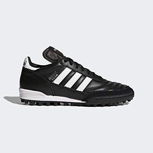 adidas FTWWHT/CBLACK/Goldmt Men's Mundial Team FTWR whiteCore Black/Gold met. 8 US, 8 Wide in Saudi Arabia