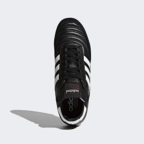 adidas FTWWHT/CBLACK/Goldmt Men's Mundial Team FTWR whiteCore Black/Gold met. 8 US, 8 Wide in Saudi Arabia