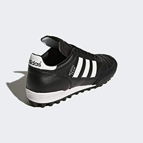 adidas FTWWHT/CBLACK/Goldmt Men's Mundial Team FTWR whiteCore Black/Gold met. 8 US, 8 Wide in Saudi Arabia