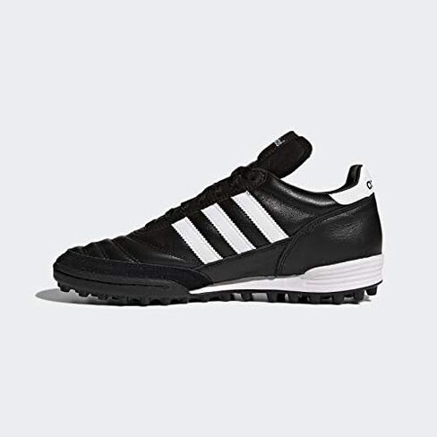 adidas FTWWHT/CBLACK/Goldmt Men's Mundial Team FTWR whiteCore Black/Gold met. 8 US, 8 Wide in Saudi Arabia