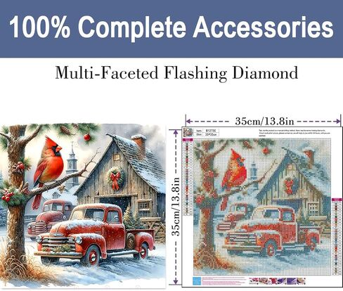 IJBNHD Pig Diamond Art Kits للبالغين- مجموعات الطلاء من Pig Diamond للمبتدئين ، 5D صور الحفر الكاملة مجموعات الطلاء الفنية للمنزل هدية الديكور 12x16in in Kuwait