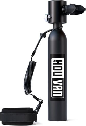 خزان Mini Scuba دبابة 0.5 لتر مع شهادة DOT لدعم 10 دقائق تحت الماء خزانات احتياطية قابلة لإعادة الاستخدام لعمليات التصوير والإنقاذ تحت الماء in Kuwait