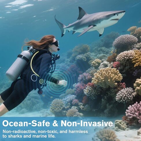 Magnetic Shark Repellent Bracelet – Diving Gear & Surfing Accessory with Adjustable Fit | Eco-Friendly Shark Deterrent Band for Snorkeling, Swimming & Ocean Safety in Kuwait