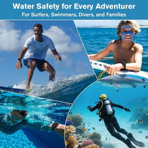 Magnetic Shark Repellent Bracelet – Diving Gear & Surfing Accessory with Adjustable Fit | Eco-Friendly Shark Deterrent Band for Snorkeling, Swimming & Ocean Safety in Kuwait
