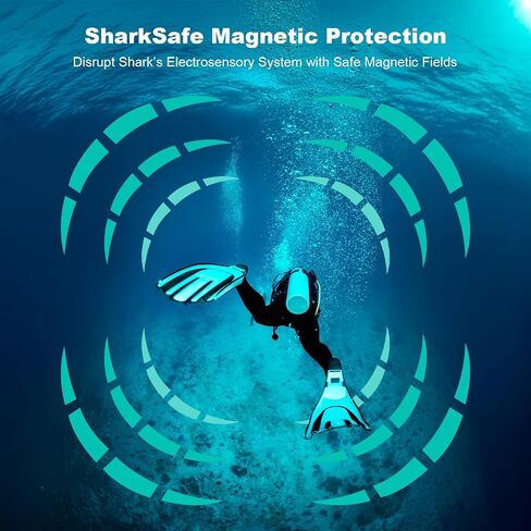 Magnetic Shark Deterrent Band - Diving Gear & Surfing Accessory | Shark Repellent for Swimming, Snorkeling and All Ocean Sports in Saudi Arabia