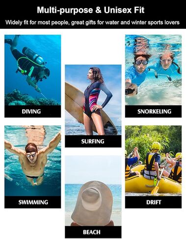 3mm/5mm Wetsuit Hood Surf Hood Scuba Hood, Neoprene Hood Diving Hood Scuba Hoodie, Waterproof Hood Diving Gear Wetsuit Hood for Men Women in Saudi Arabia