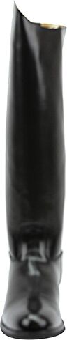 Mens Man Decent Dress Dressage Boots Pull On Riding English Equestrian Black in Saudi Arabia
